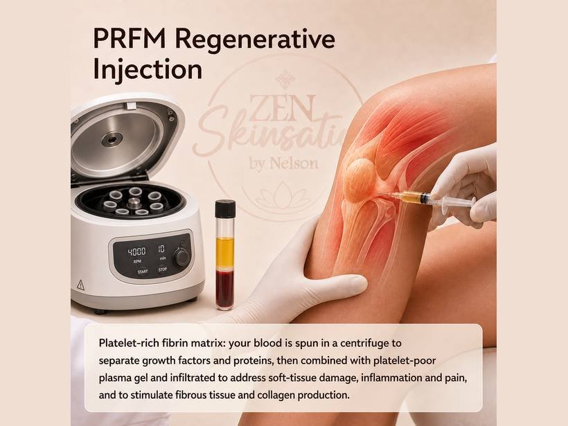 PRFM Regenerative Injection at Zenskinsation