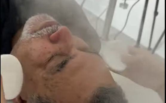 Facial treatment at Zenskinsation