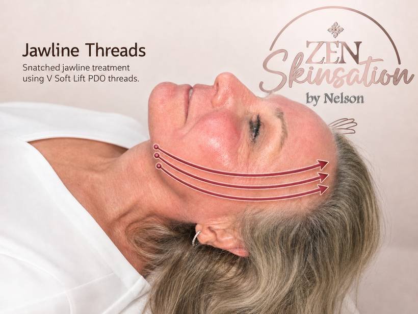 Jawline PDO Threads at Zenskinsation
